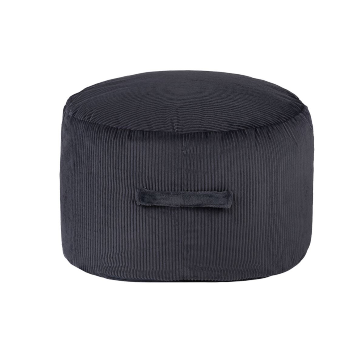 The Big One® Charcoal Corduroy Pouf The Big One