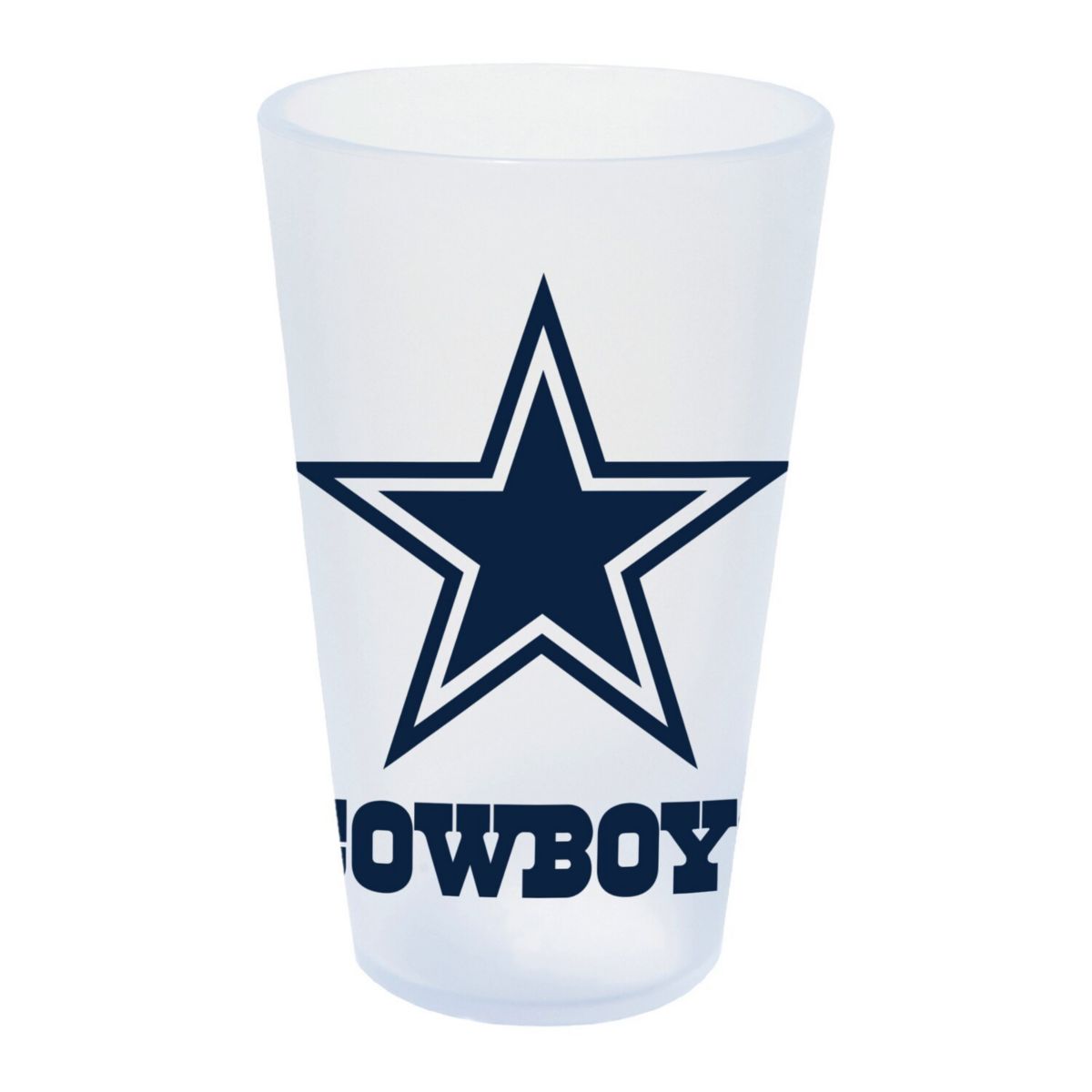 WinCraft Dallas Cowboys 16oz. Icicle Silicone Pint Glass Wincraft