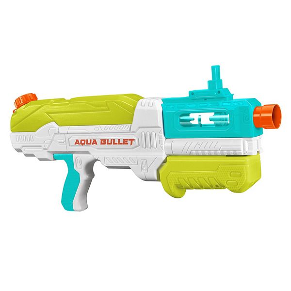 Водяной бластер Aqua Bullet, 5 мощных струй, для детей от 6 лет, пластиковый Buzz Bee Toys