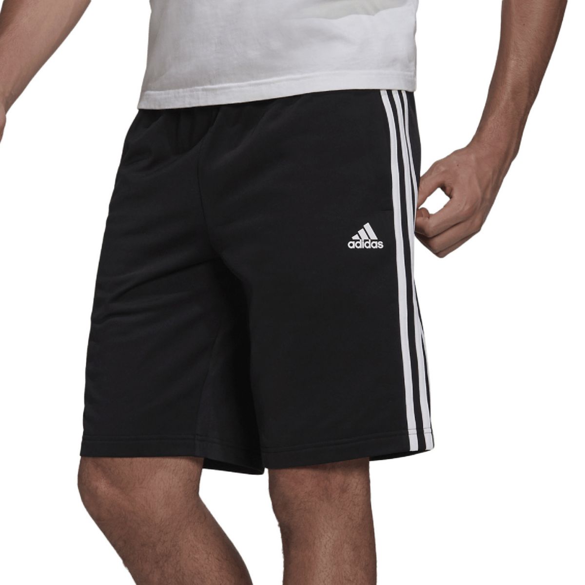 Men's adidas Primegreen Essentials Warm-Up 3-Stripes Shorts Adidas