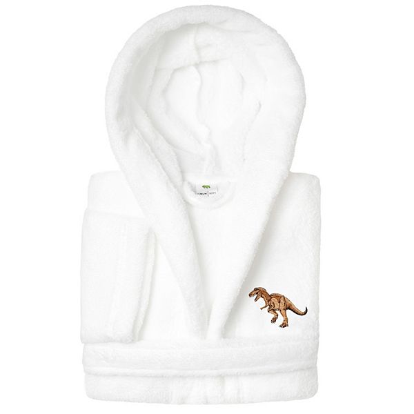 Linum Home Textiles Kids Super Plush Dinosaur Hooded Bathrobe Linum Home