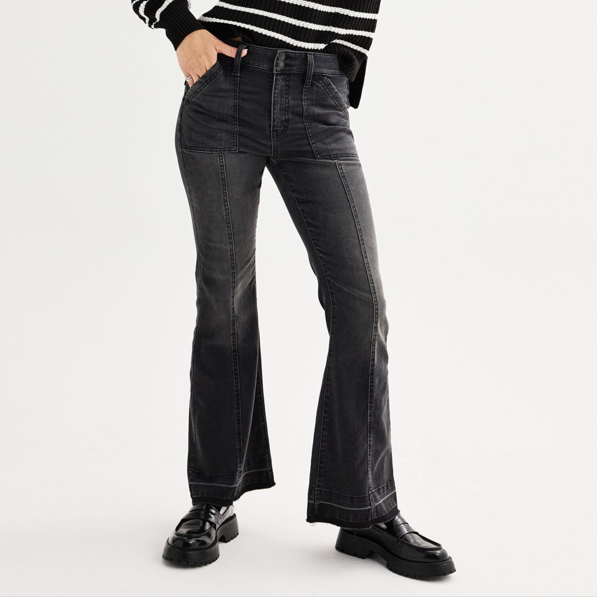 Womens Juniors SO® Comfortable Long Pants SO