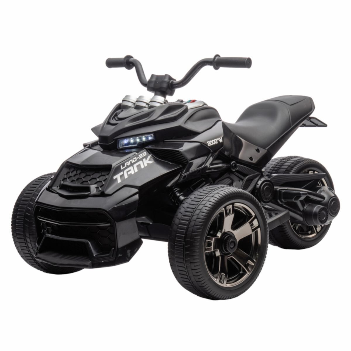 Blazin Wheels 12V Black Inverted Trike Blazin Wheels