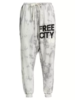 Superbleachout Logo Sweatpants FREECITY