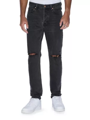 Ksubi x Patty Mills Chitch All Hands Distressed Slim-Fit Jeans Ksubi