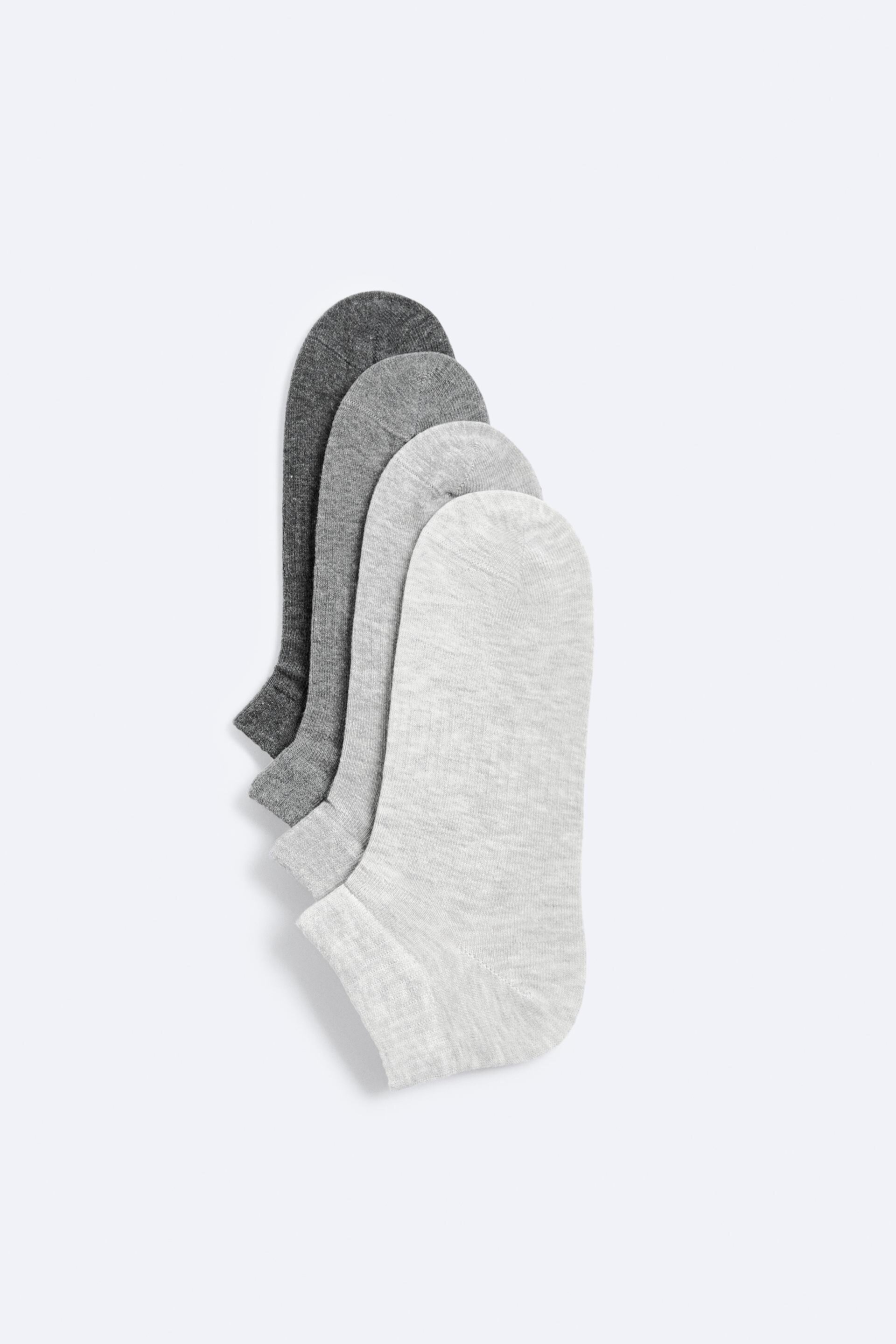 4-PACK OF SHORT SOCKS ZARA