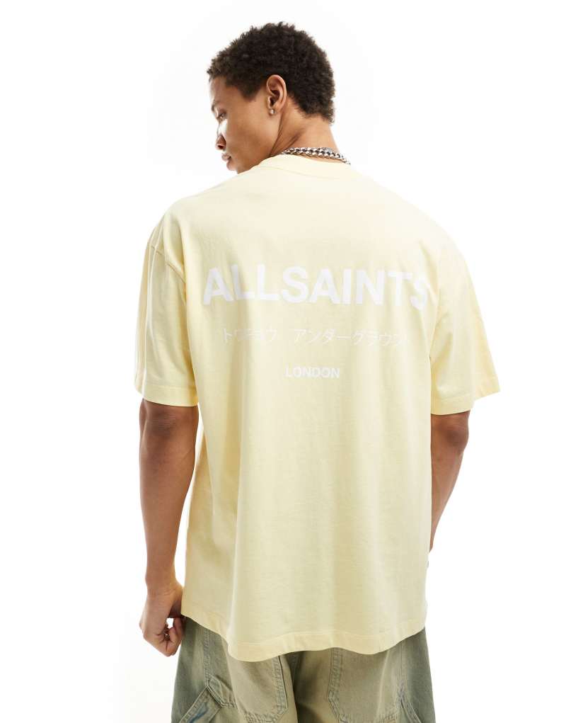 Мужская Футболка AllSaints Underground Oversized AllSaints