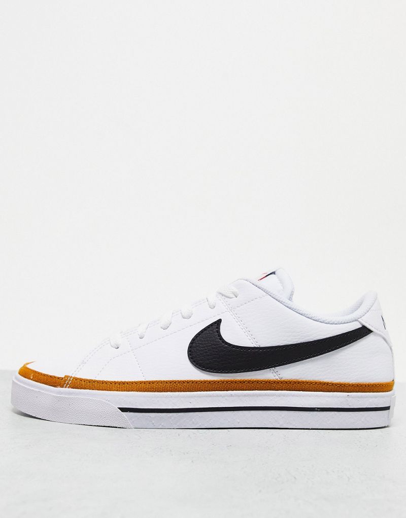 Nike Court Legacy sneakers in white and black Nike