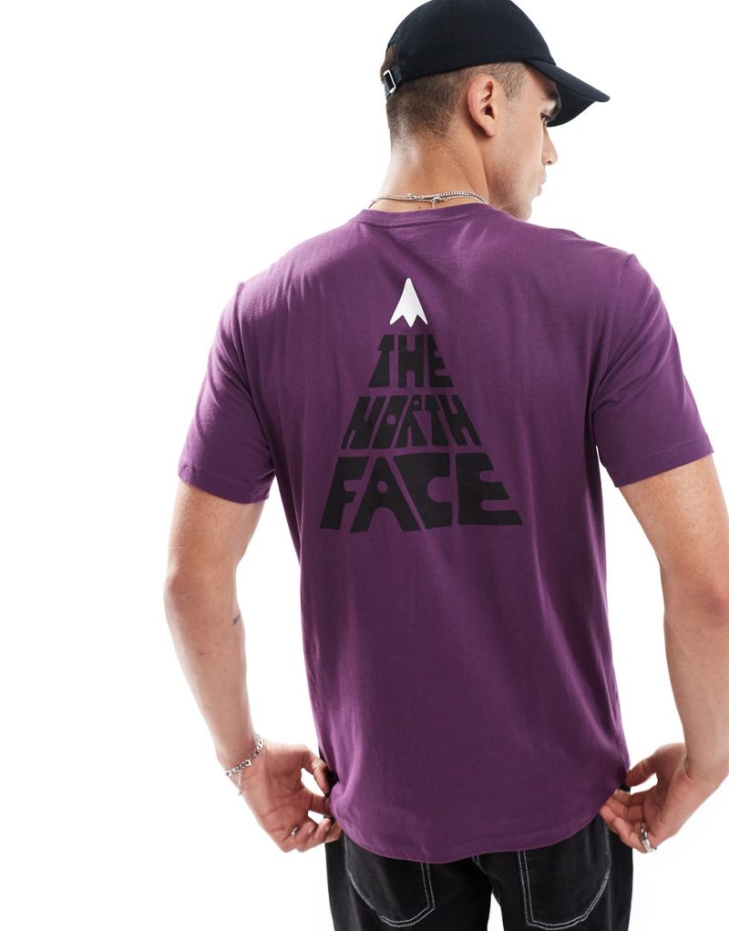 The North Face Brand Proud t-shirt in purple The North Face