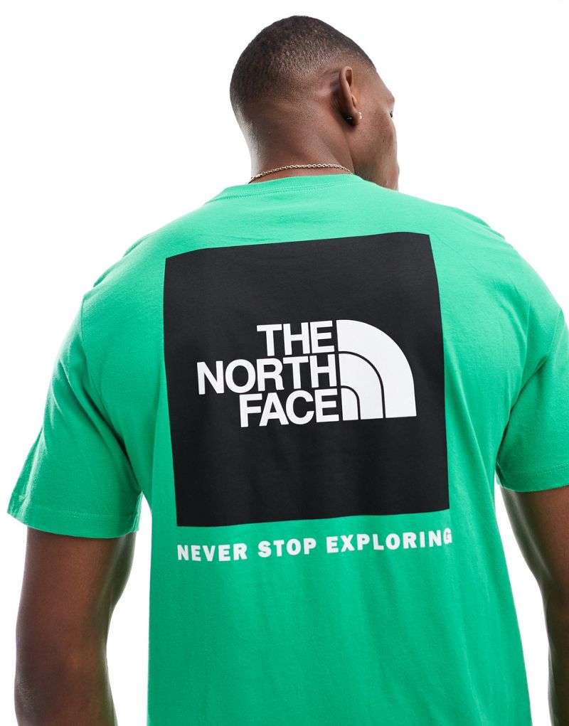 The North Face NSE Box t-shirt in green The North Face