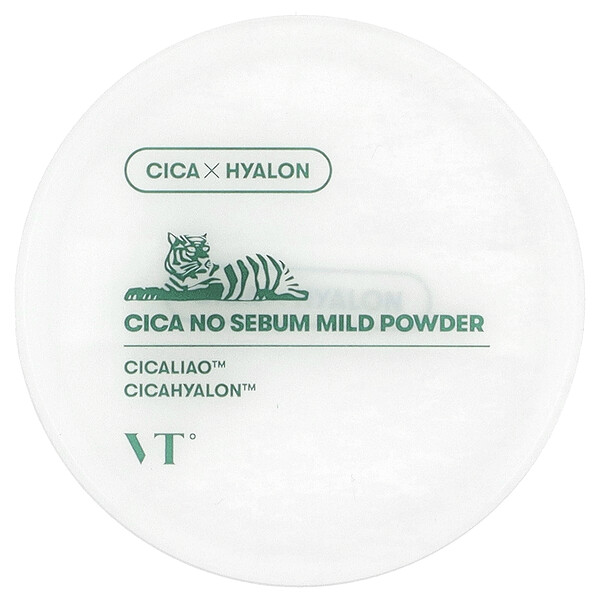 Cica No Sebum Mild Powder (Порошок), 0.17 oz (Унции) (5 g) VT Cosmetics