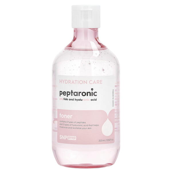 Prep Peptaronic, Peptide And Hyaluronic Acid, Toner, 10.82 fl oz (320 ml) SNP