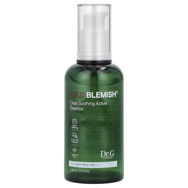 R.E.D Blemish, Clear Soothing Active Essence, 2.70 fl oz (80 ml) Dr. G