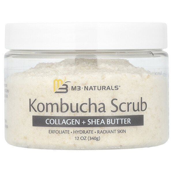 Kombucha Scrub, 12 oz (340 g) M3 Naturals