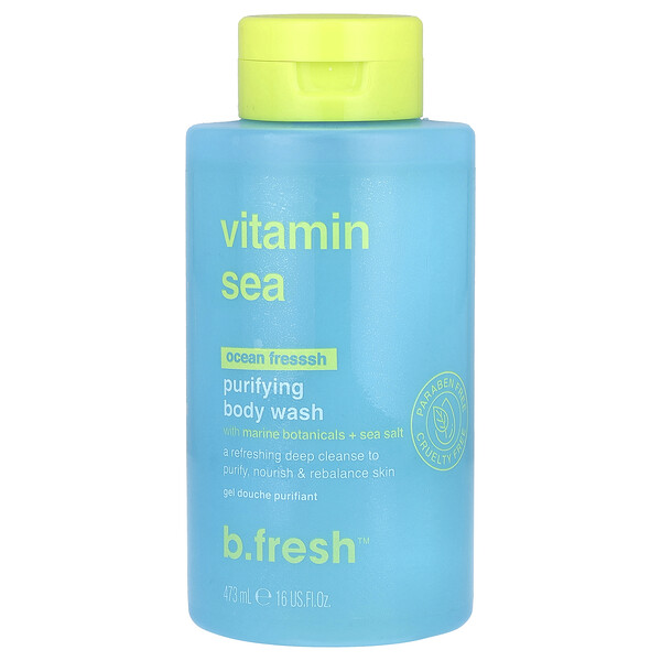 Vitamin Sea, Purifying Body Wash, Ocean Fresssh, 16 fl oz (473 ml) B.fresh