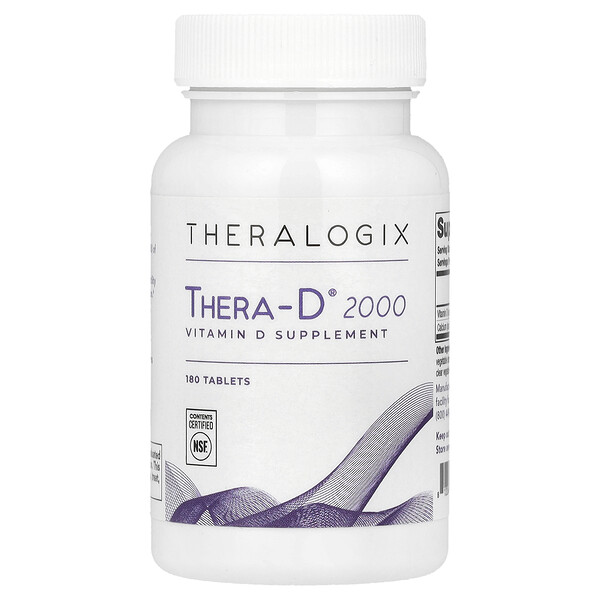 Thera-D 2000 , 180 Tablets Theralogix