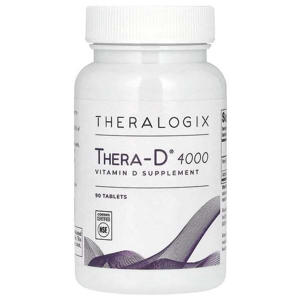 Thera-D 4000, 90 Tablets Theralogix