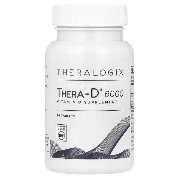 Thera-D 6000, 90 Tablets Theralogix