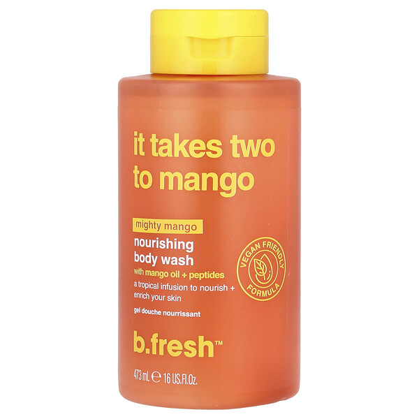 It Takes Two To Mango, Mighty Mango, 16 fl oz (473 ml) B.fresh