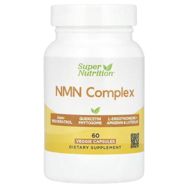 NMN Complex, 60 Veggie Capsules Super Nutrition
