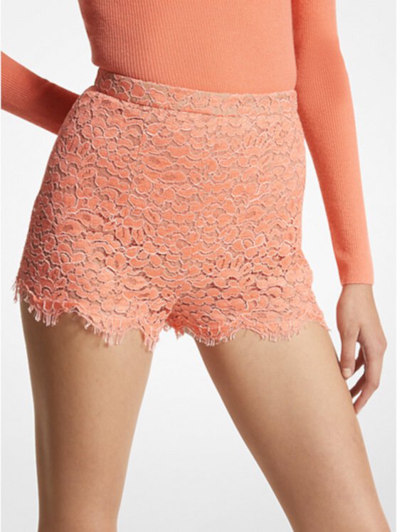 Floral Lace Hot Shorts MICHAEL KORS COLLECTION