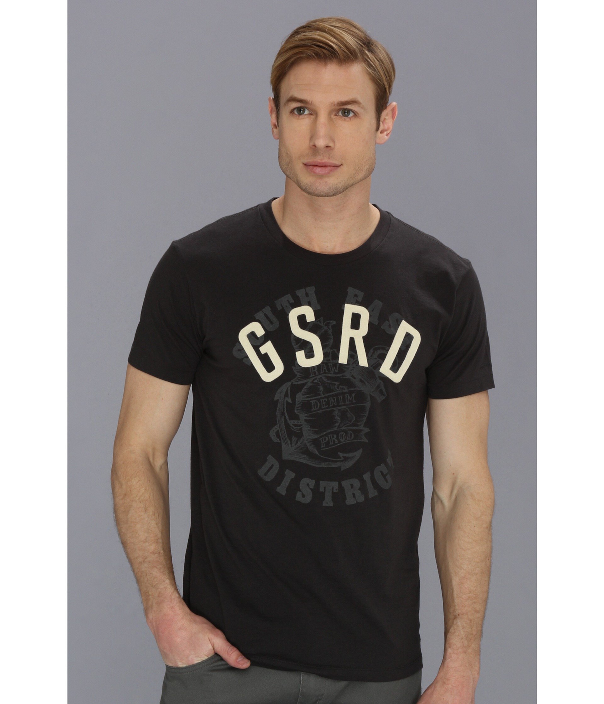 Мужская Футболка G-STAR RAW Crosby S/S Tee G-STAR RAW