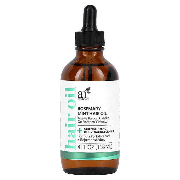 Rosemary Mint Hair Oil , 4 fl oz (118 ml) Artnaturals