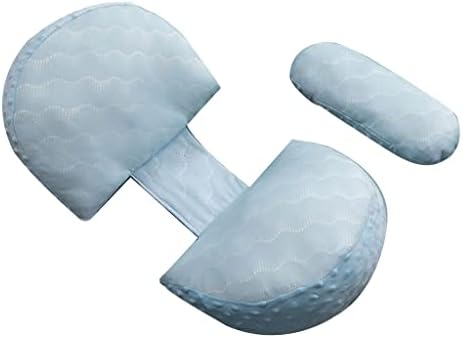 Pregnancy Pillow Pregnancy Pillow Lumbar Side Sleeper Pillow. Lumbar Side Pillow, Nursing Pillow U-Shaped Lumbar Pillow (Color : A12, Size : 76x38cm) BIENKA