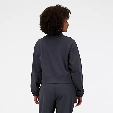 Женская Спортивная Одежда New Balance Athletics Remastered French Terry 1/4 Zip New Balance