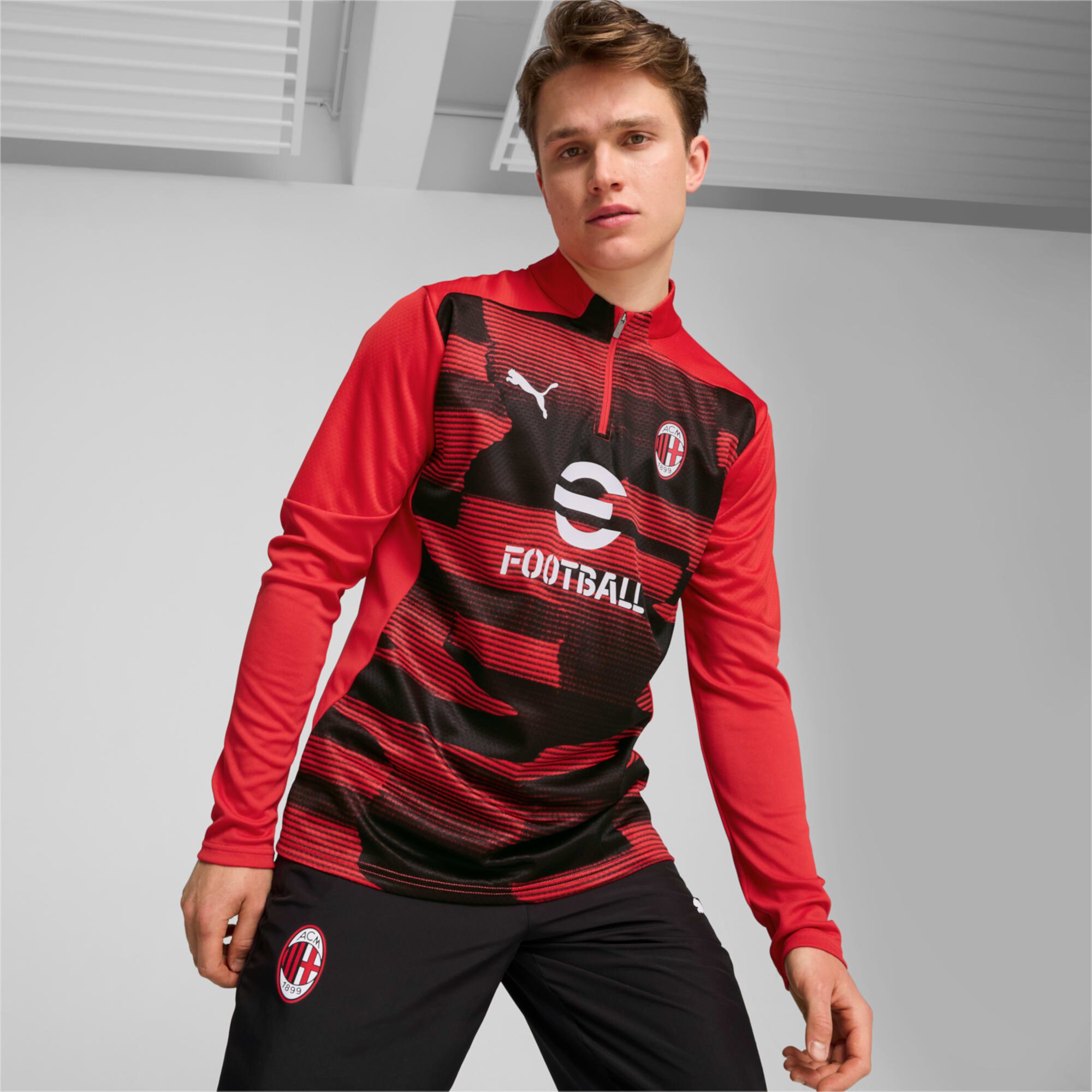 Мужской Пуловер PUMA AC Milan Pre-Match PUMA