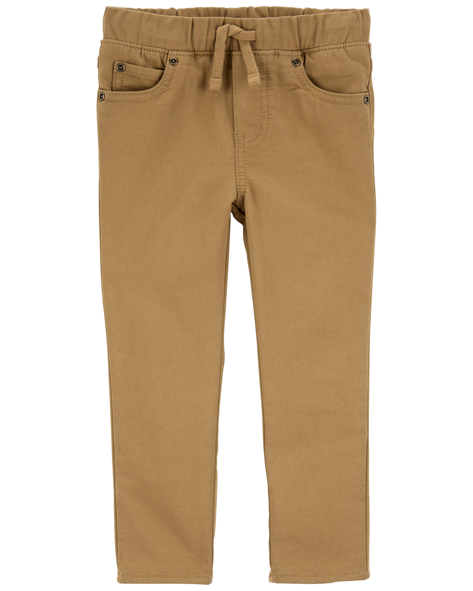 Повседневные брюки Carter's Для мальчиков Toddler Pull-On Khaki Pants Carter's