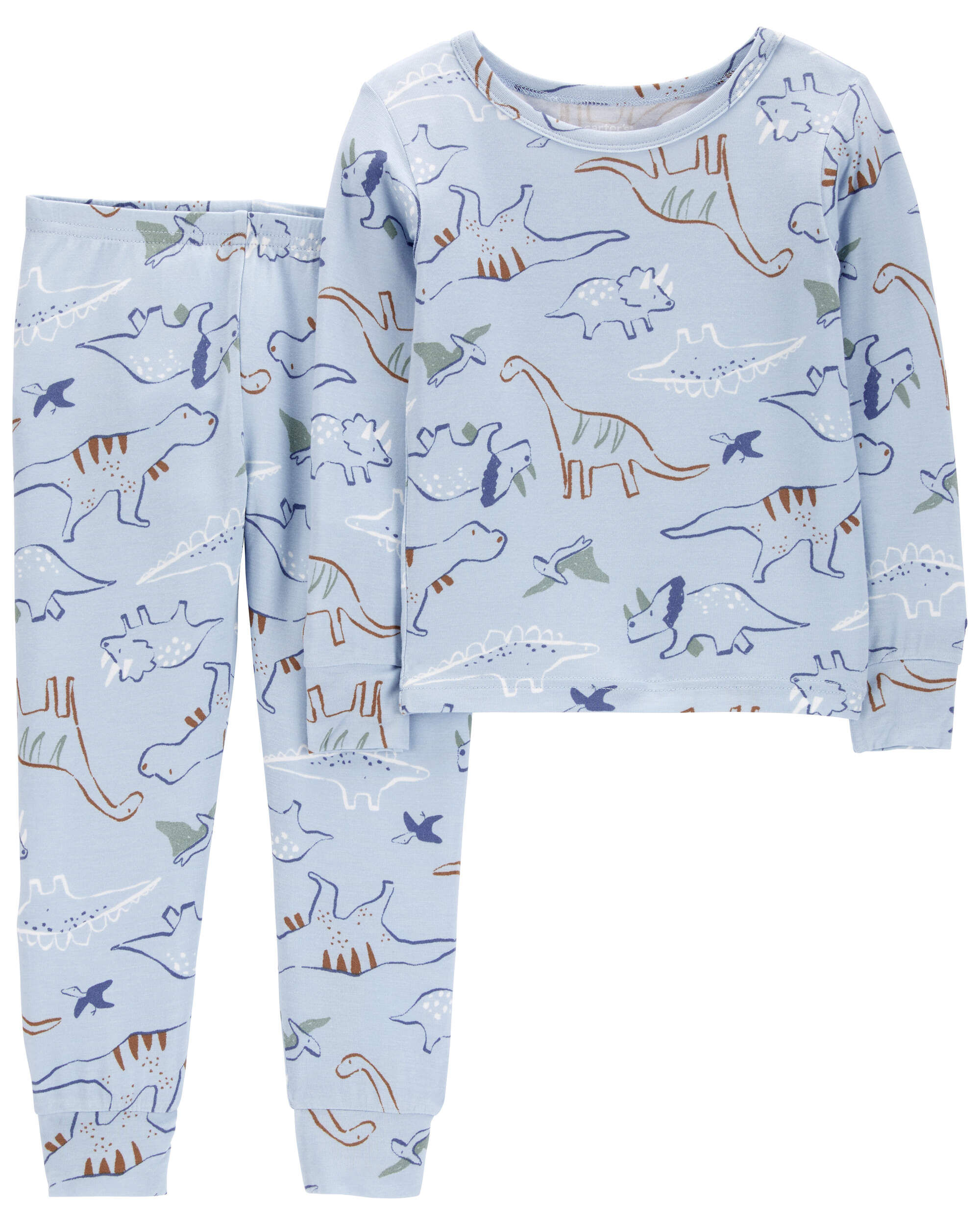 Пижамы Carter's Для мальчиков Dinosaur PurelySoft Carter's