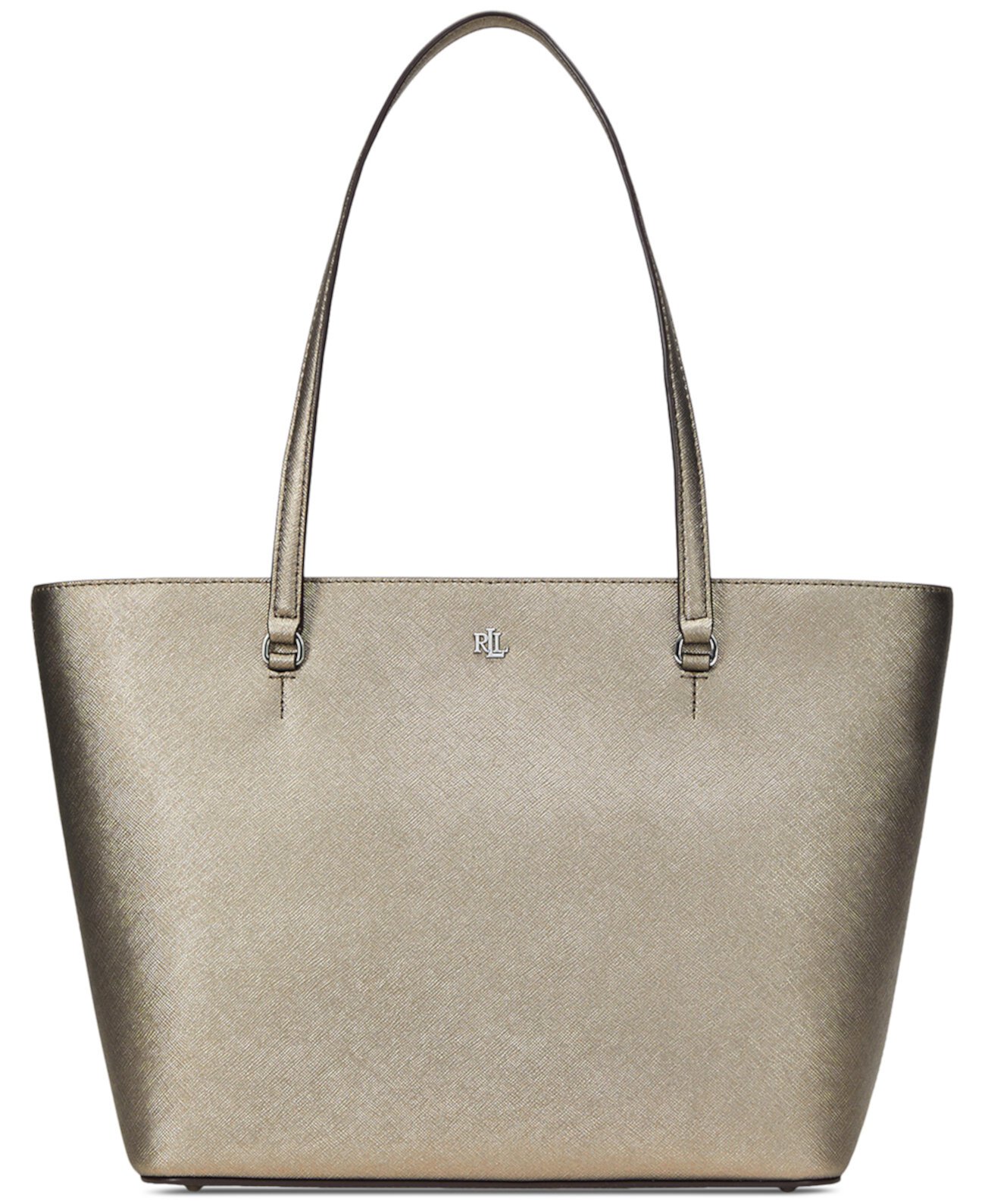 Сумка тоут LAUREN Ralph Lauren Crosshatch Leather Medium Karly Shopper LAUREN Ralph Lauren