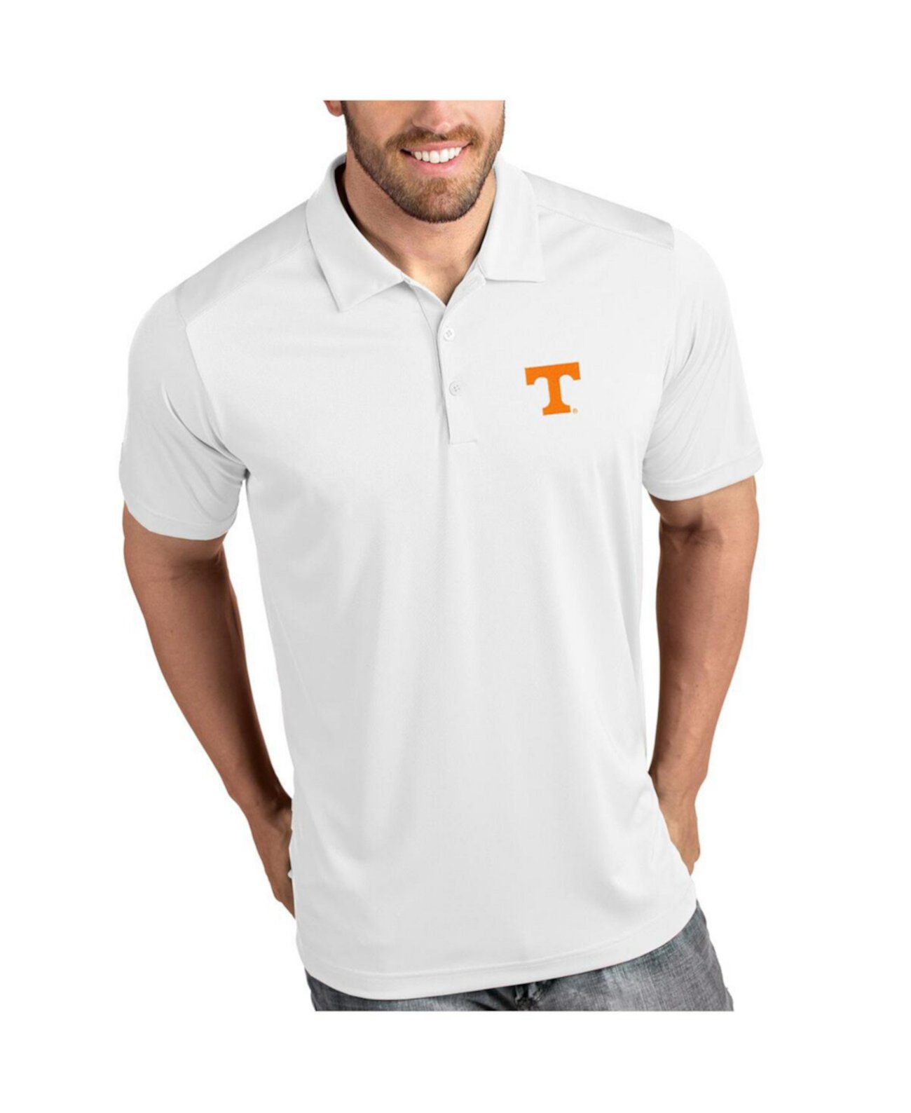 Tennessee Volunteers Tribute Polo - White Antigua