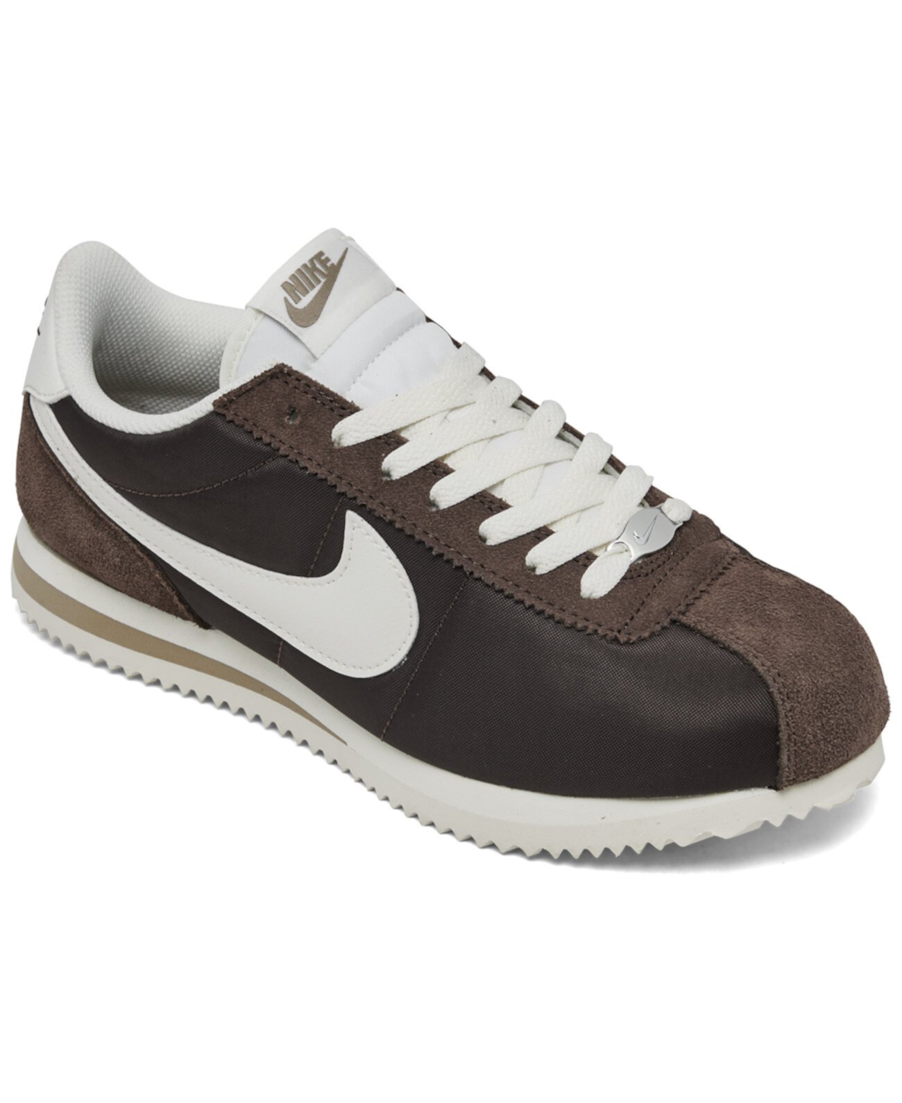 Women's Classic Cortez Textile Casual Sneakers from Finish Line Nike