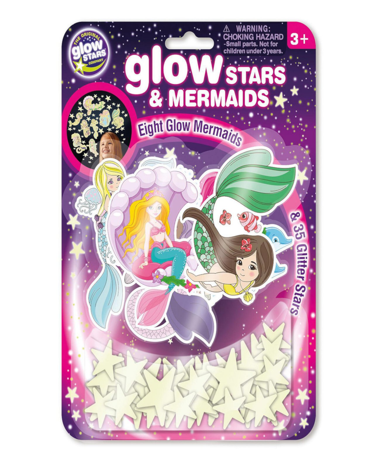 The Original Glowstars Mermaids Craft Kit Brainstorm Toys