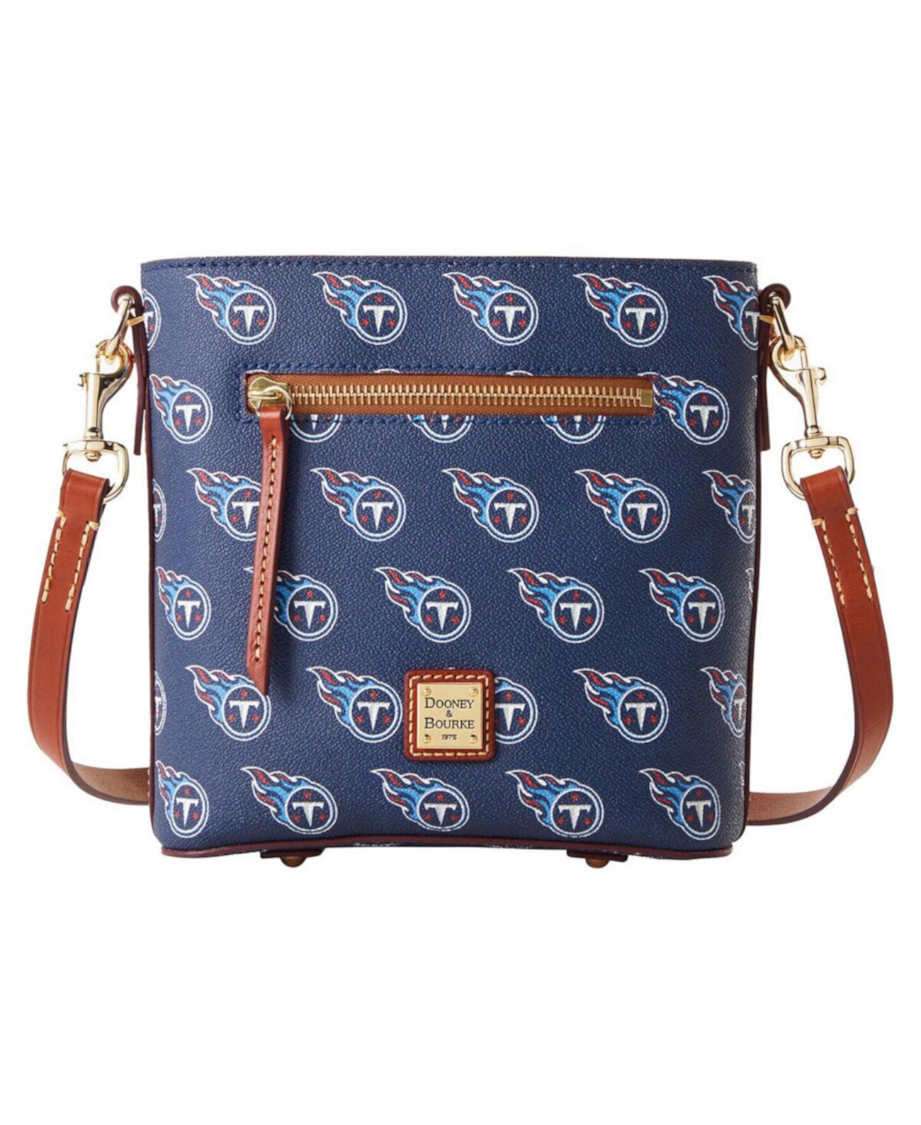 Women's Tennessee Titans Signature Small Zip Crossbody Purse Dooney & Bourke