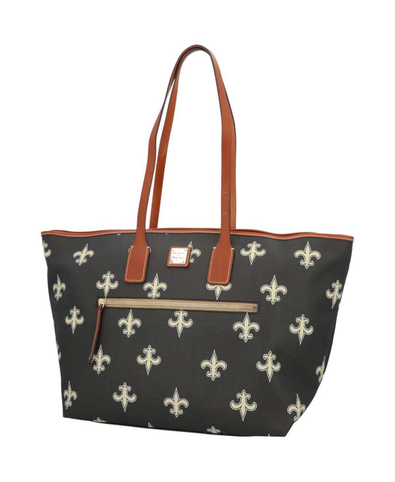 Женская спортивная сумка-тоут с логотипом New Orleans Saints и карманами Dooney & Bourke