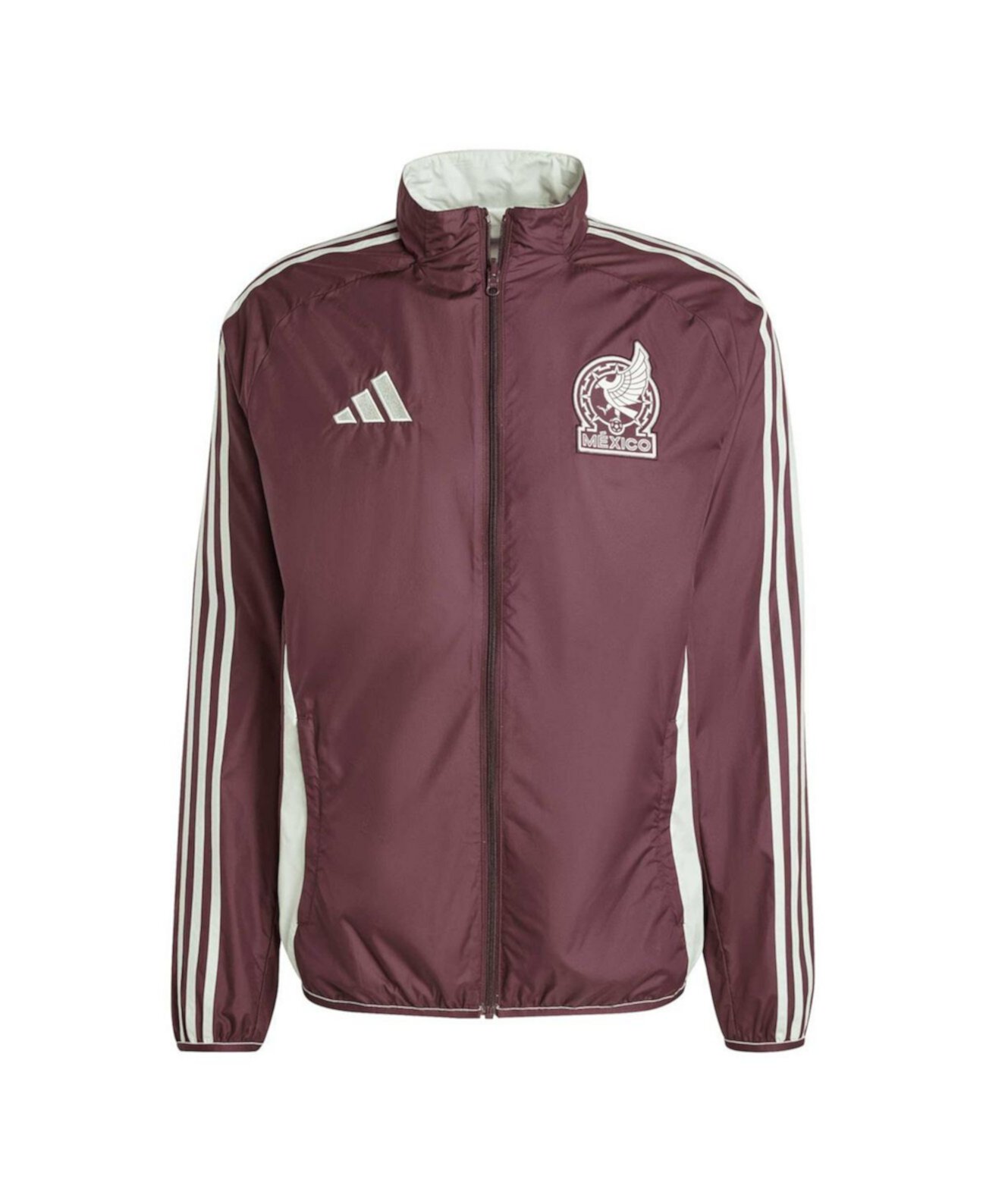 Мужская Куртка Adidas Red Mexico National Team 2024 Reversible Anthem Full-Zip Adidas