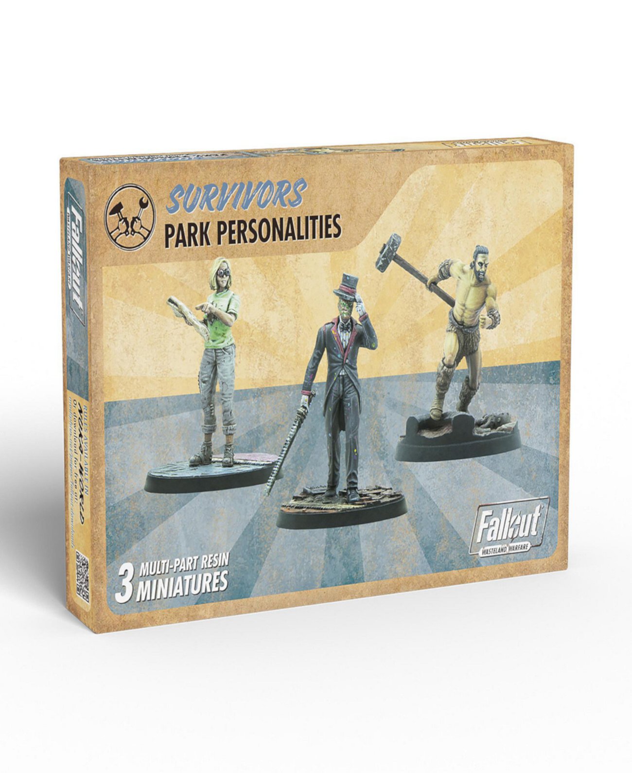 Wasteland Warfare - Survivors Park Personalities Miniatures Modiphius