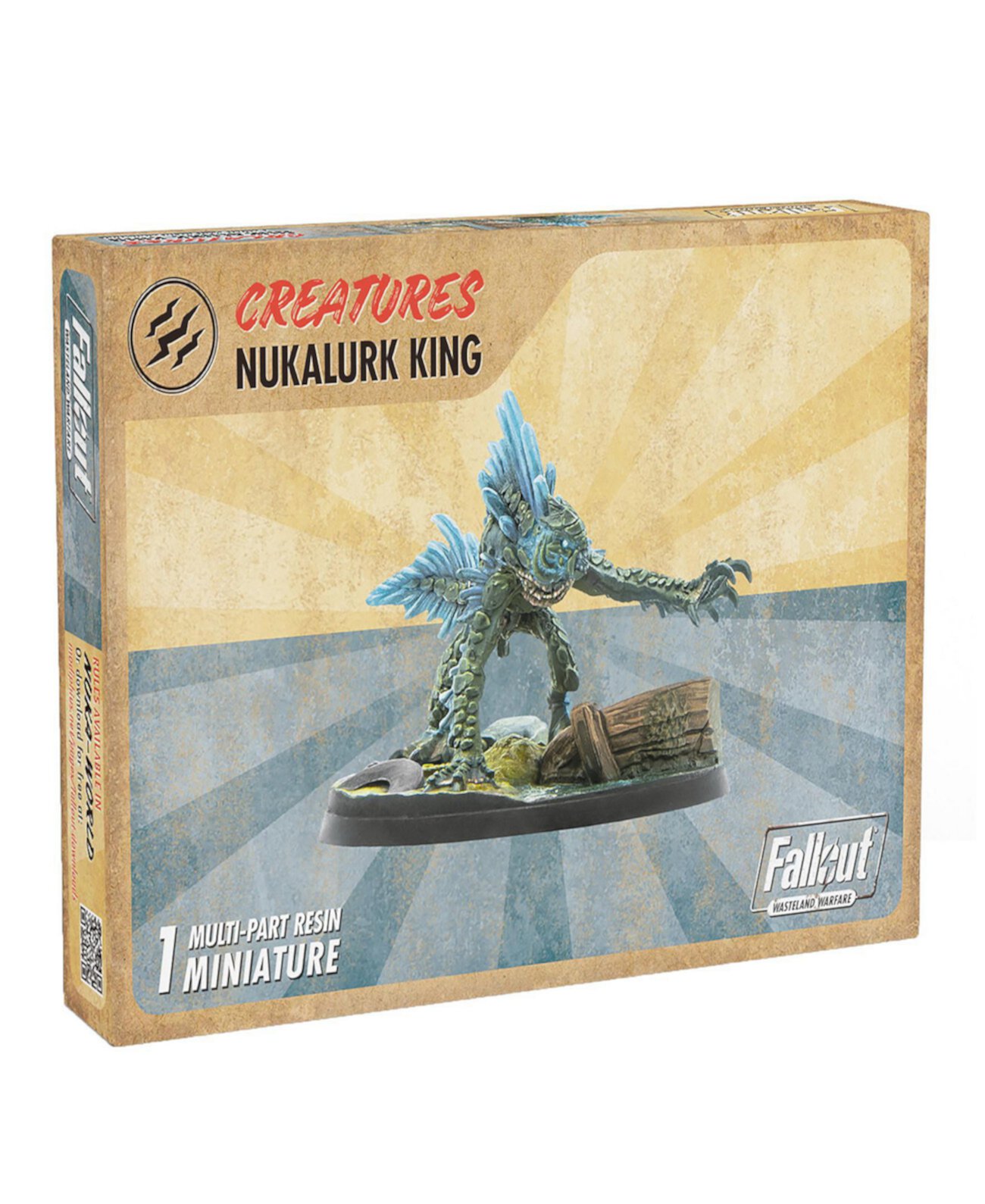 Fallout: Wasteland Warfare Creatures - Nukalurk King Figure Modiphius