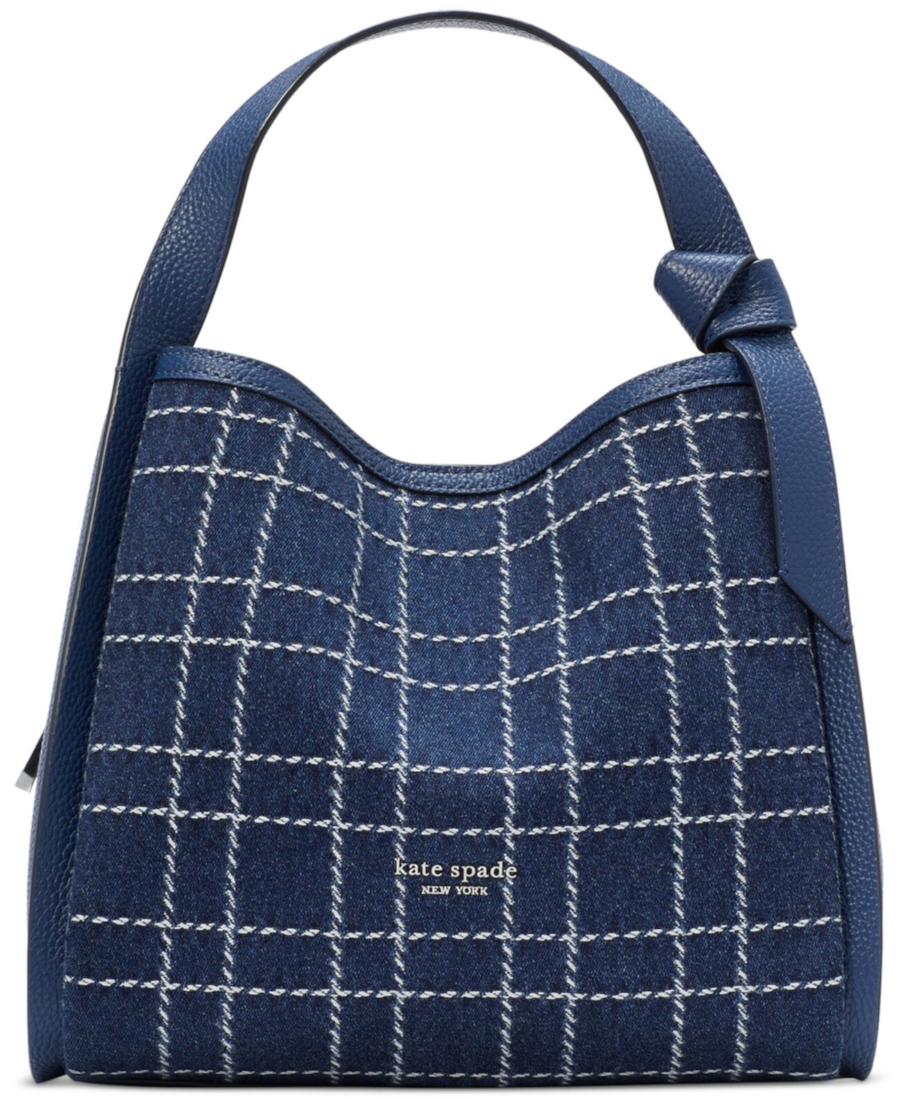 Сумка кросс-боди Kate Spade New York Knott Denim Check Kate Spade New York