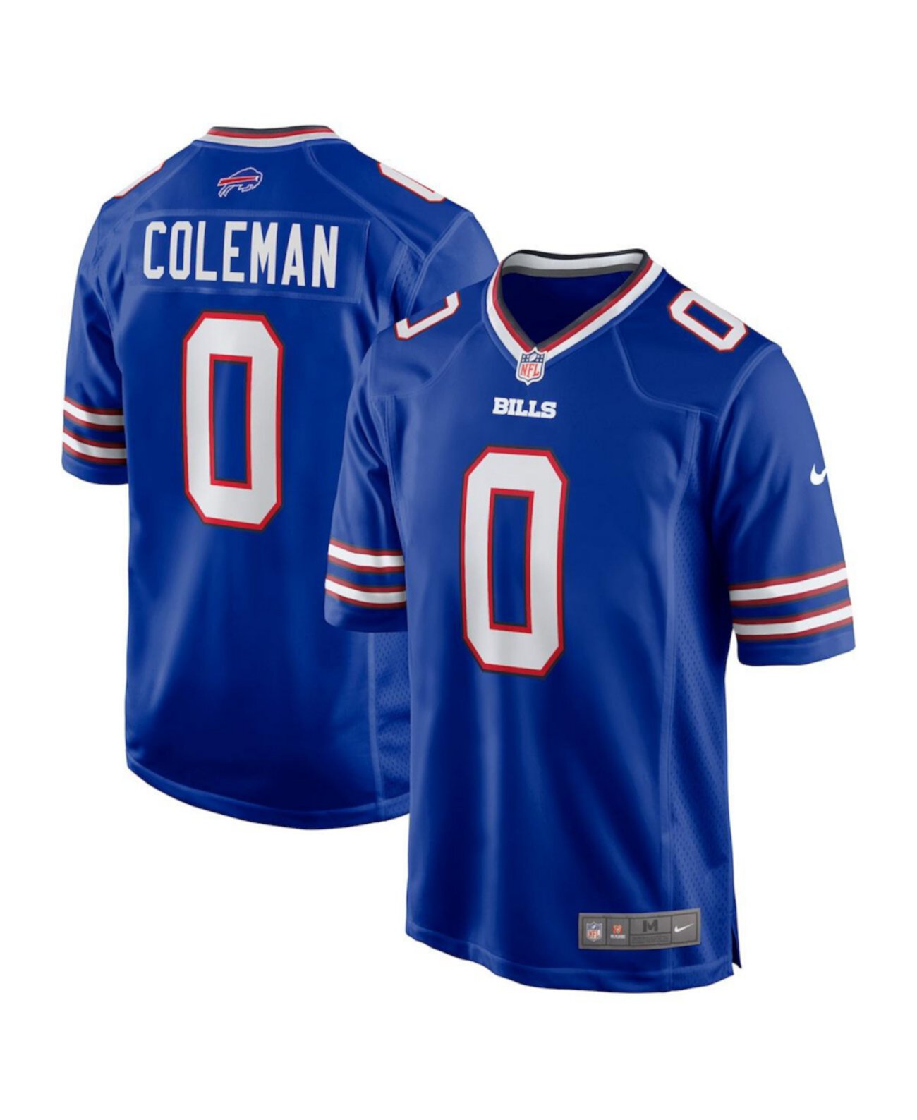 Мужское Джерси Nike Keon Coleman Royal Buffalo Bills 2024 NFL Draft Player Game Nike