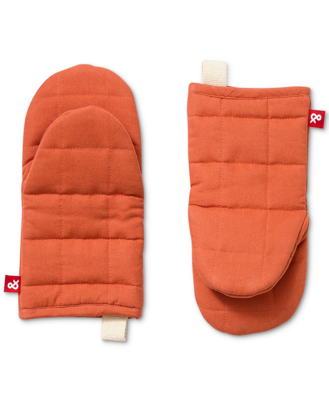 Quilted Solid-Color Oven Mitts, Set of 2 Hedley & Bennett