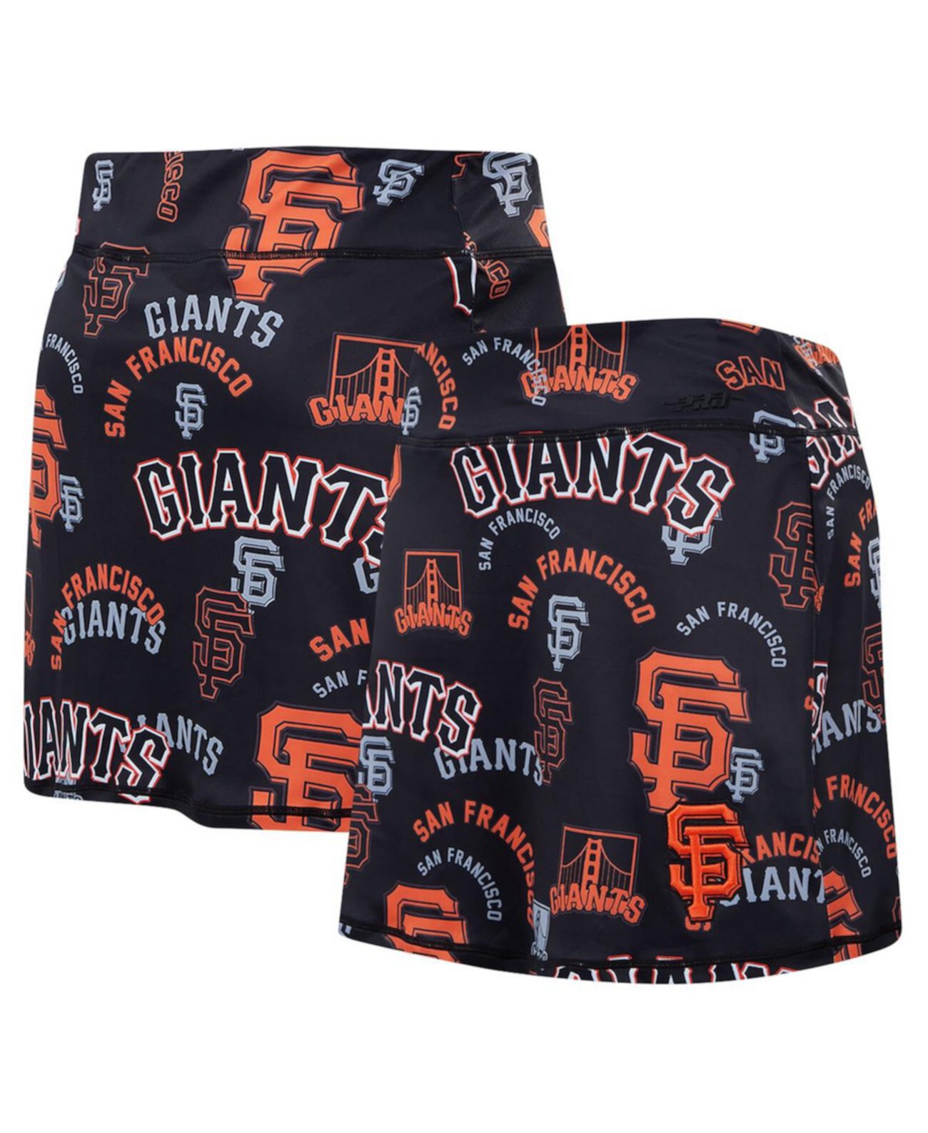 Women's Black San Francisco Giants Toss Logo Lux Skirt Pro Standard