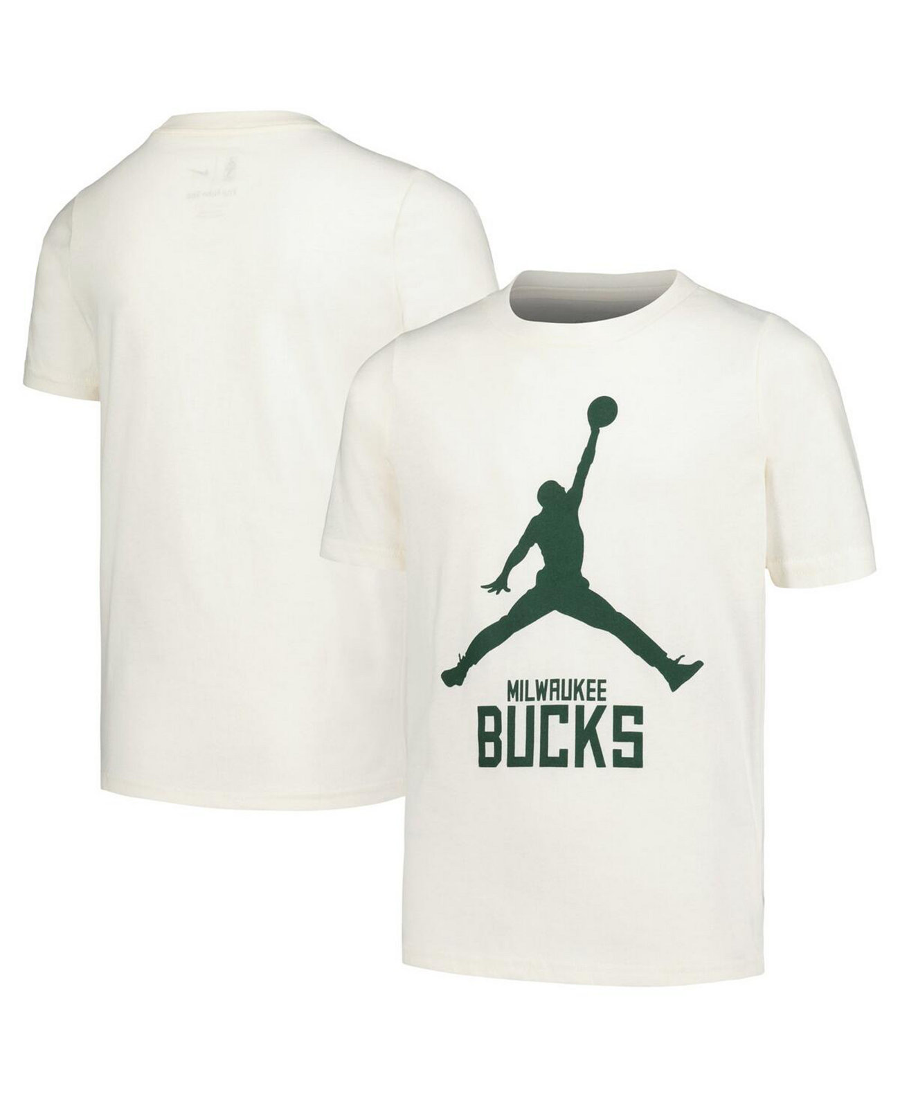 Детская Футболка Jordan Milwaukee Bucks Essential Jump man Jordan