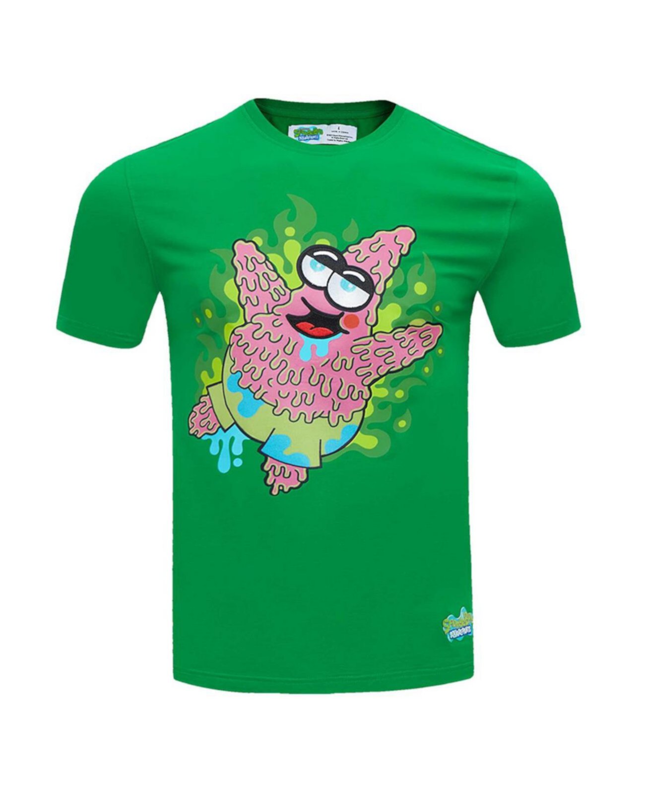 Men's Kelly Green SpongeBob SquarePants Krustypants Patrick Star T-Shirt Freeze Max