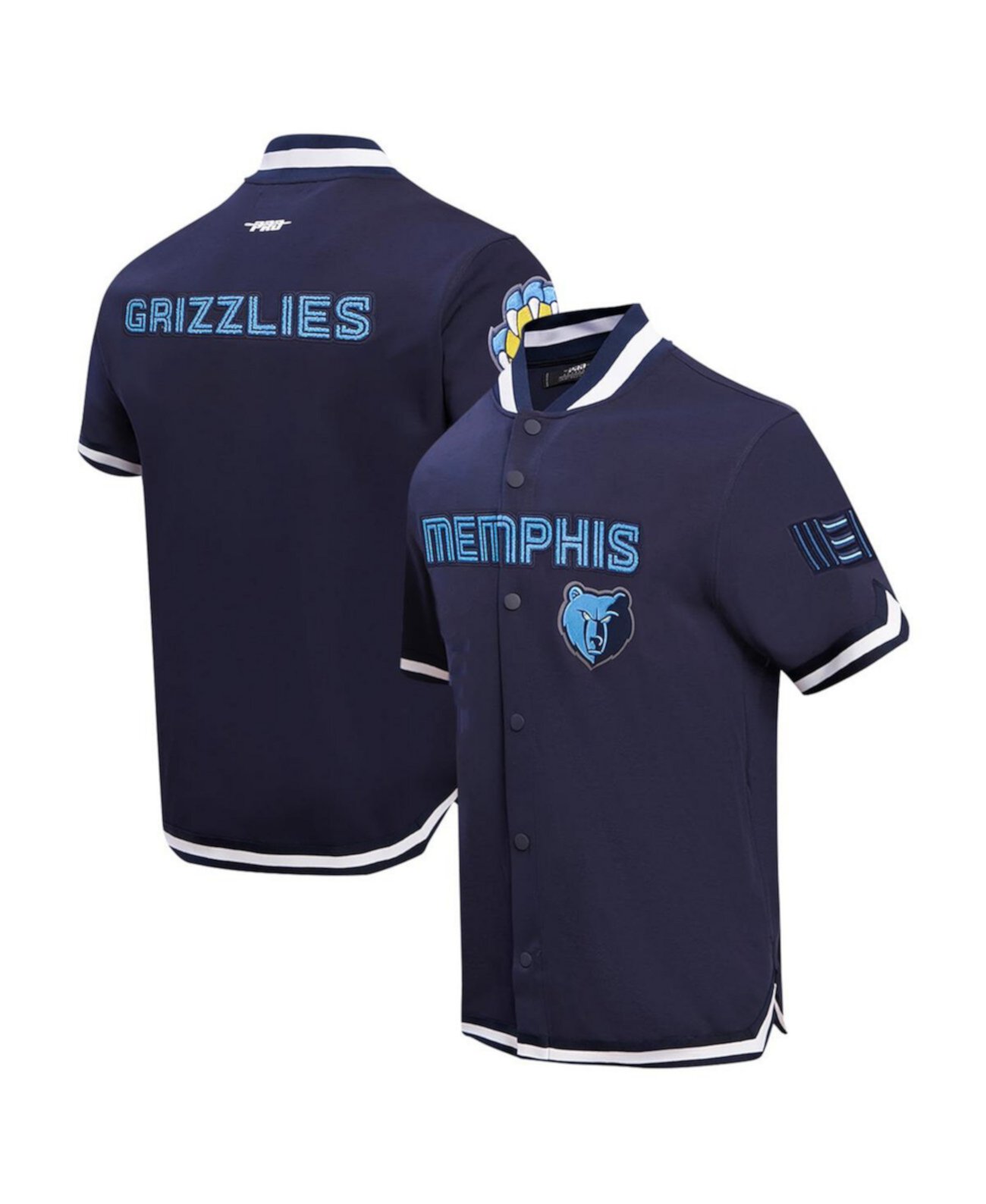 Мужская Куртка Pro Standard Memphis Grizzlies Classic Warm-Up Full-Snap Pro Standard