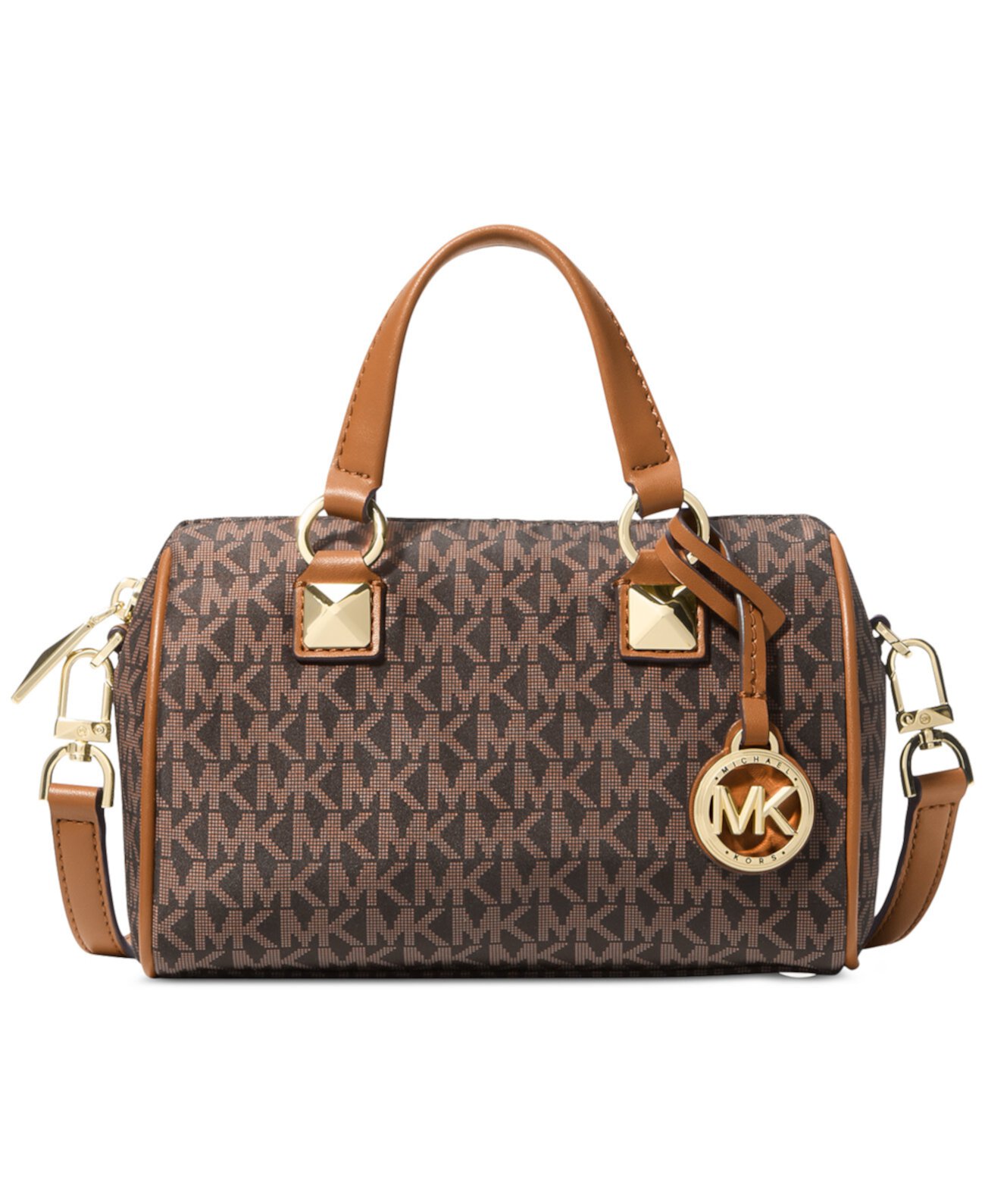 Grayson Logo Small Duffel Crossbody Michael Kors