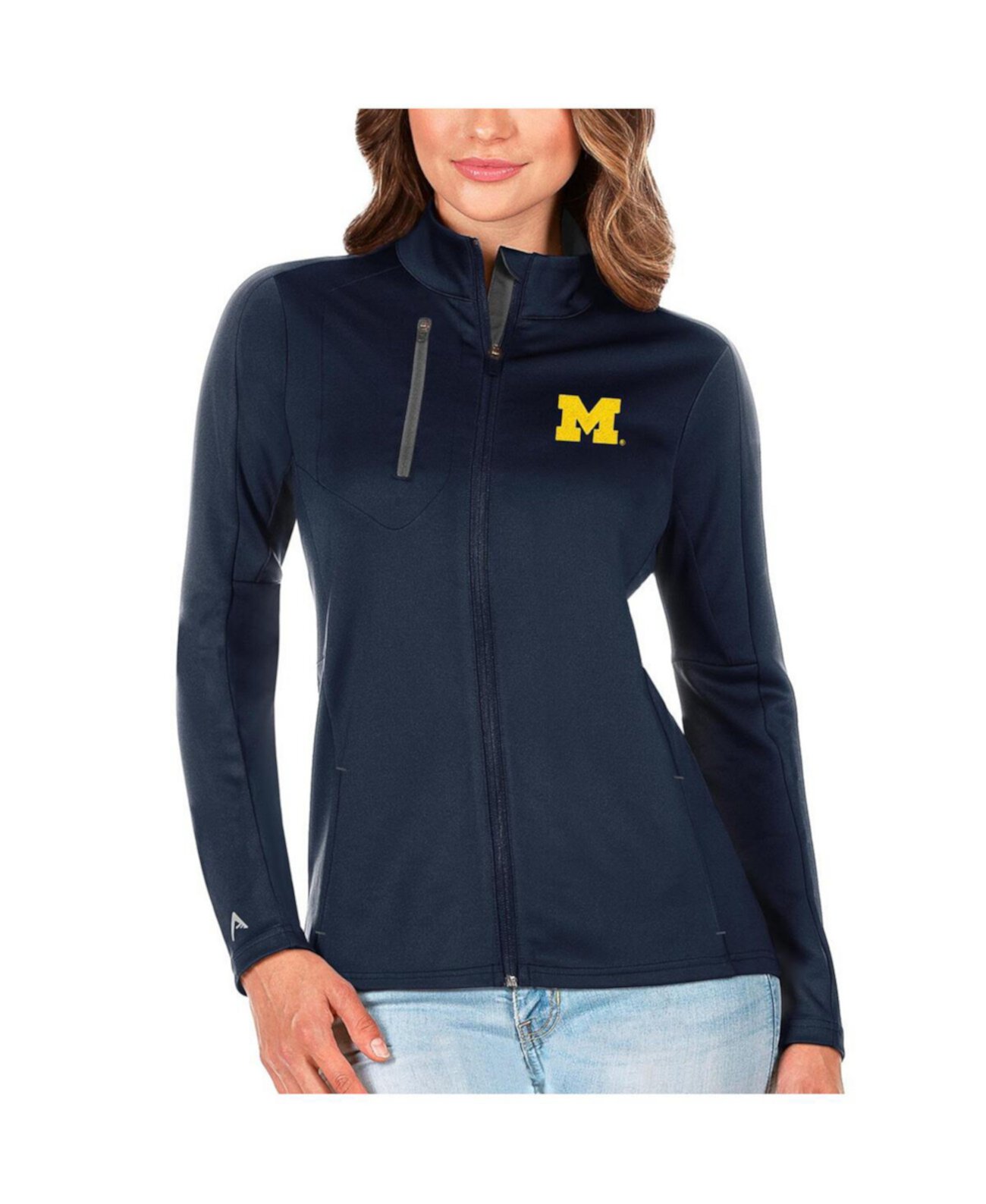 Женская Куртка Antigua Michigan Wolverines Generation Full-Zip Antigua